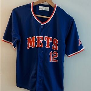 iplayers MLB New York  Mets Lindor Baseball Shirt. Genuine Merchandise.